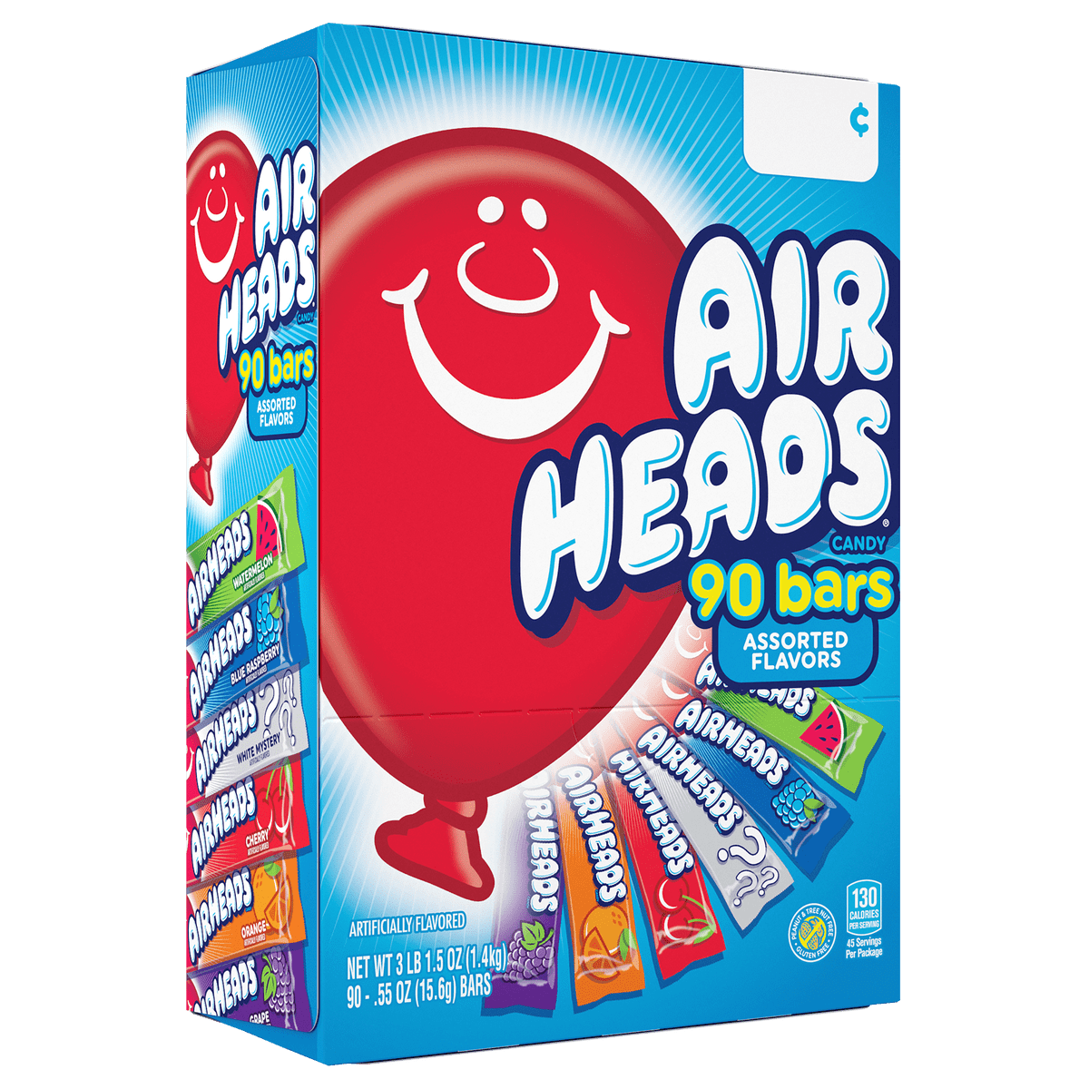 AirHeads, Variety Pack, 0.55 oz, 90 ct