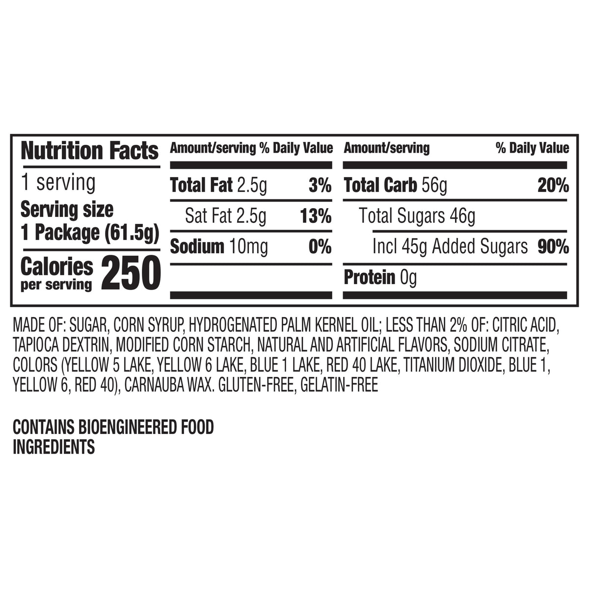 Skittles Tropical Full Size Chewy Candy, 2.17 oz, 36 ct