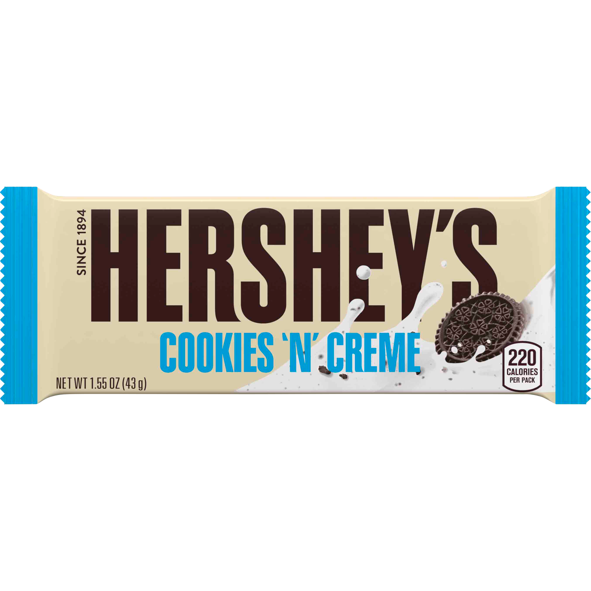 Hershey's, Cookies N' Creme, 1.55 oz, 36 ct