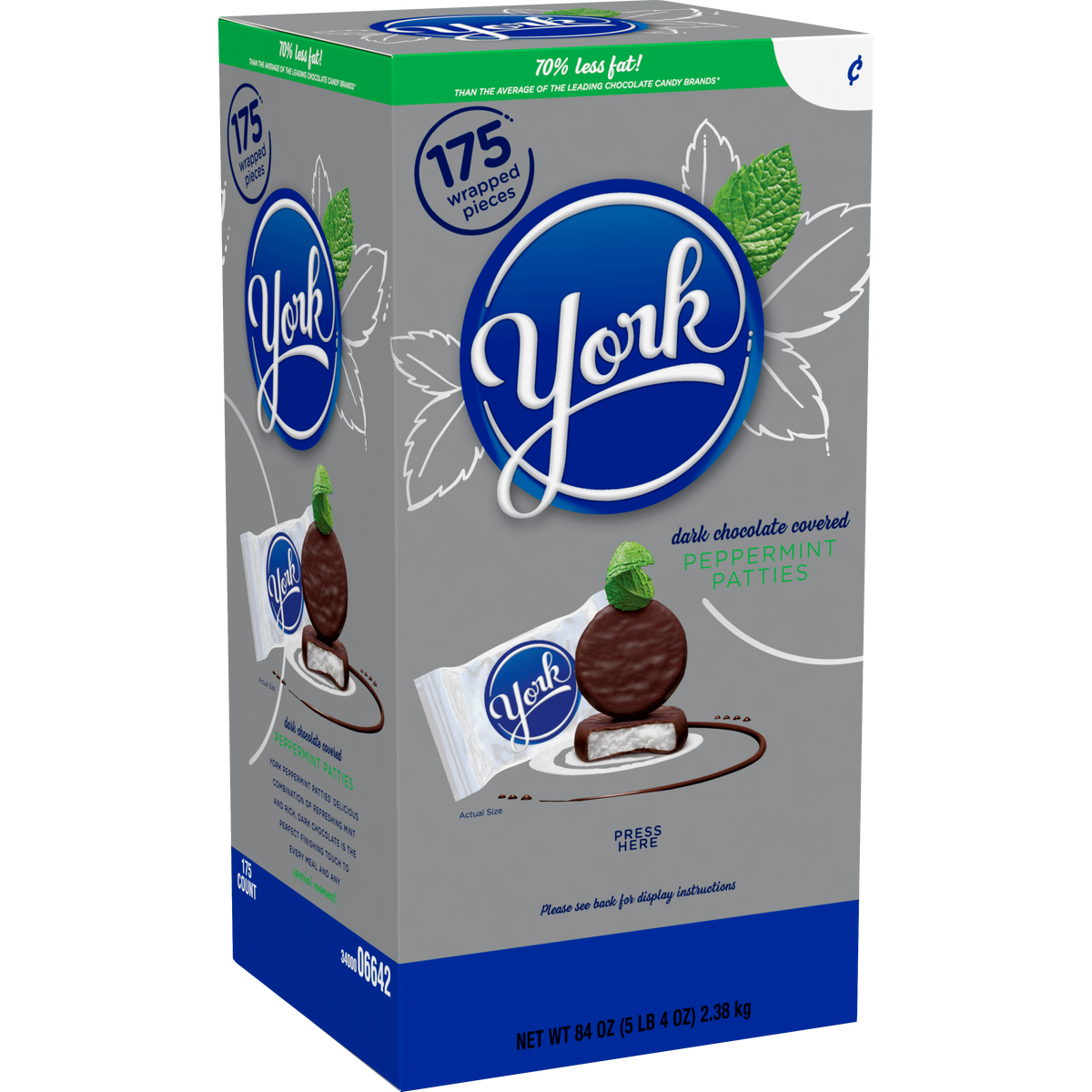 York Peppermint Patties, 175 ct