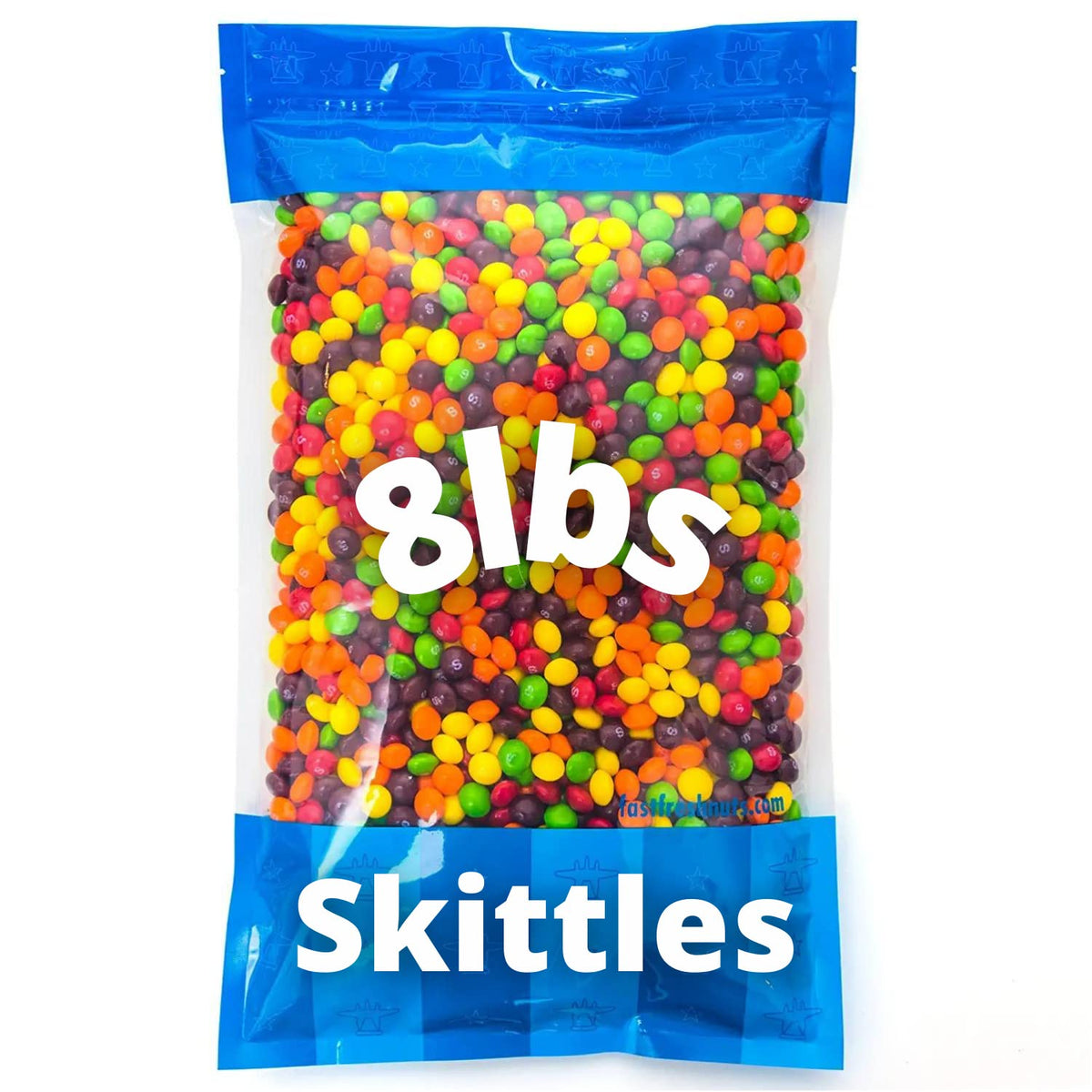 8 lb Skittles Candy Bag in Resealable Bomber Bag