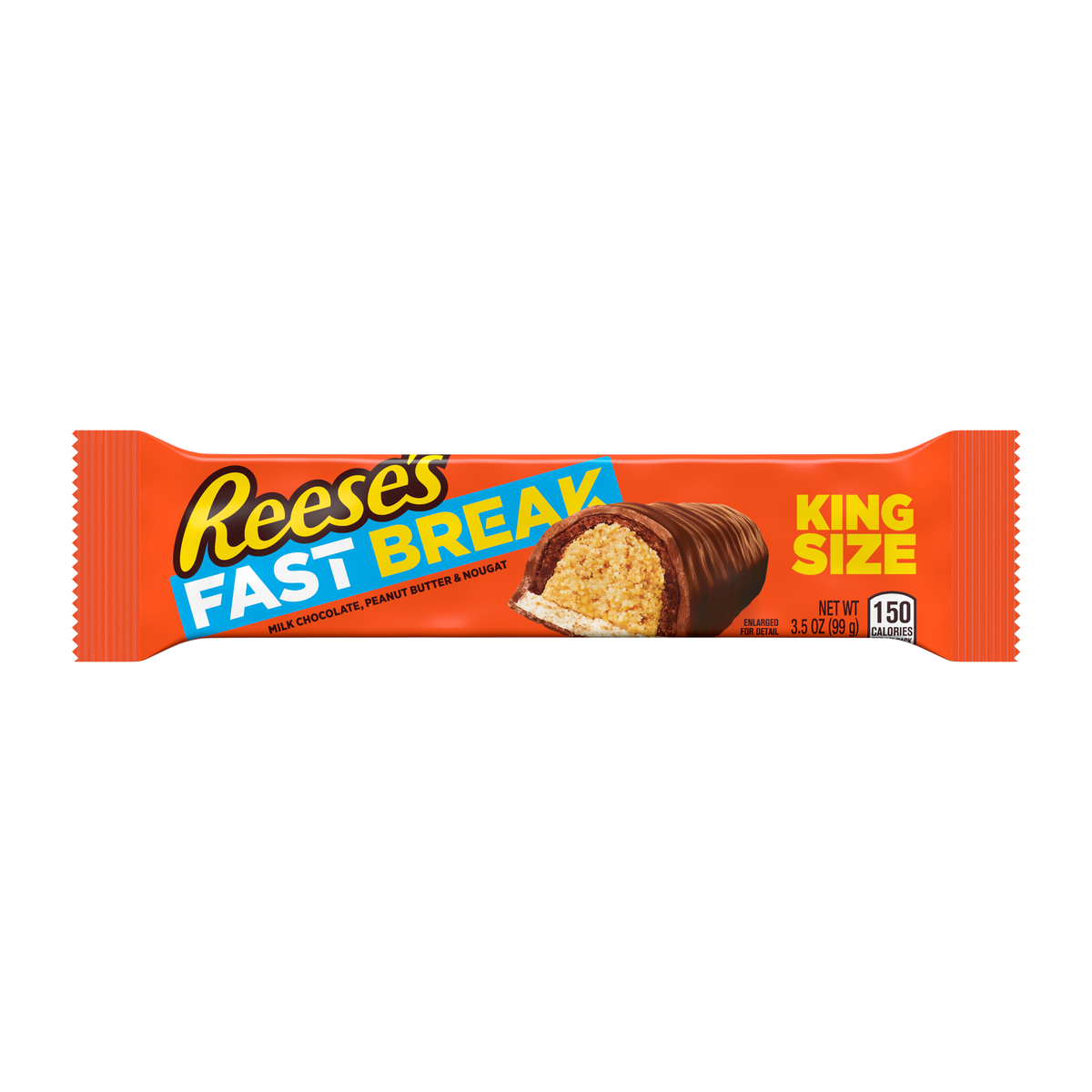 Reese's Fast Break, King Size, 3.5 oz, 18 ct