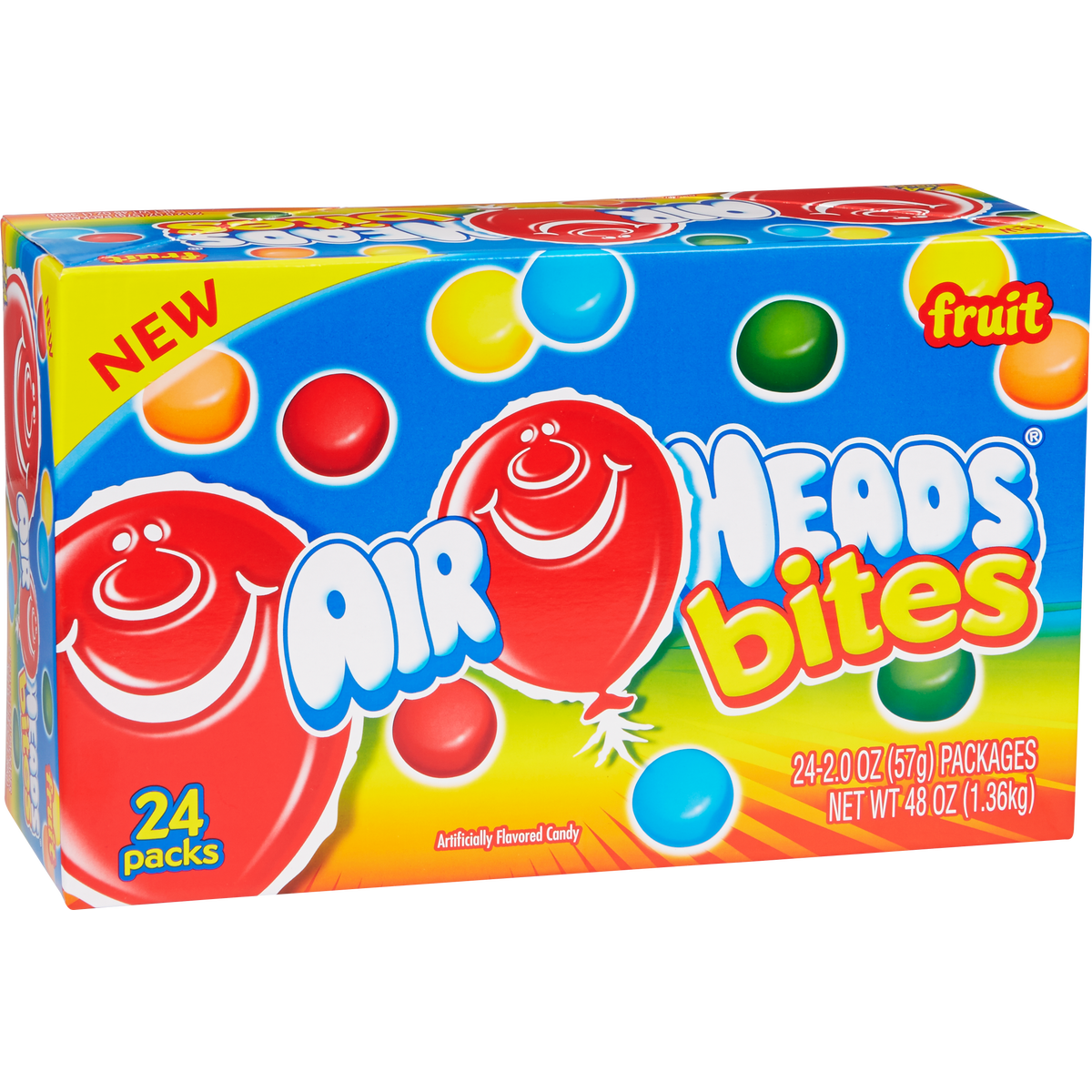 AirHeads Bites, Original Fruit, 2 oz, 24 ct