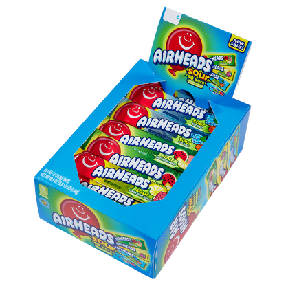 AirHeads Sour, Variety Pack, 0.55 oz, 90 ct