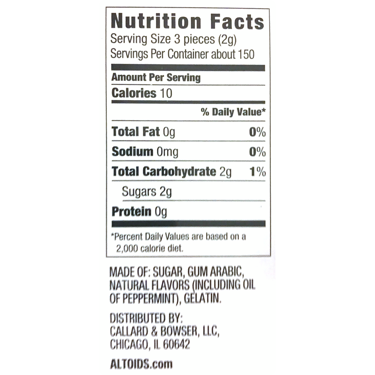 Altoids Breath Mints, Hard Peppermint Candy, 1.76 oz Tin, 12 ct