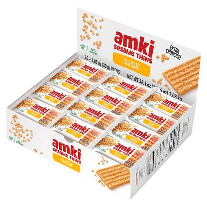 Amki Sesame Thins, Classic, 1.05 oz, 36 ct