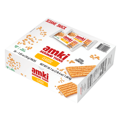 Amki Sesame Thins, Classic, 1.05 oz, 36 ct