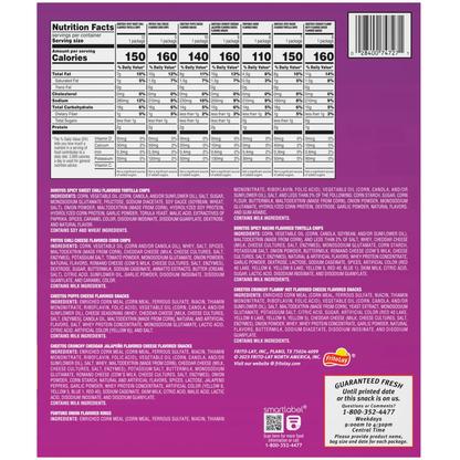 Frito-Lay Fun Flavor Mix, Variety Pack, 54 ct
