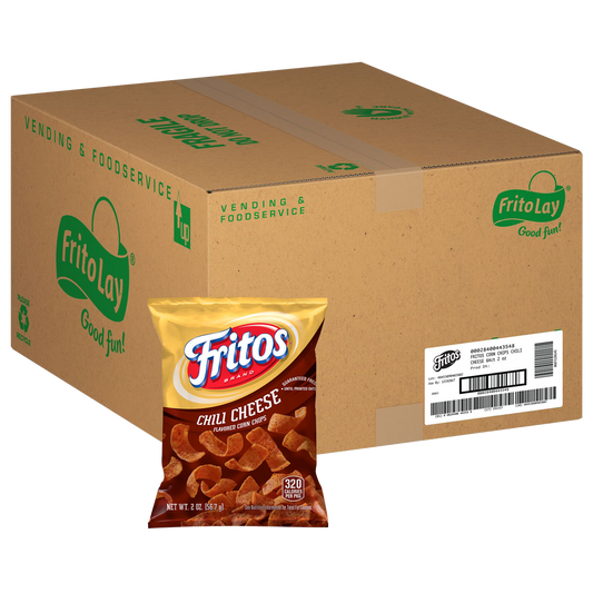 Fritos Corn Chips, Chili Cheese, 2 oz, 64 ct