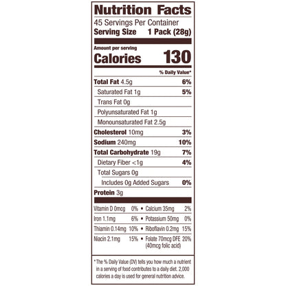 Goldfish Baked Snack Crackers, Cheddar, 1 oz, 45 ct
