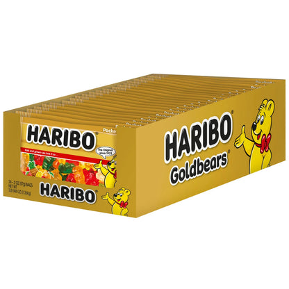 Haribo Goldbears Gummi Candy, 2 oz, 24 ct
