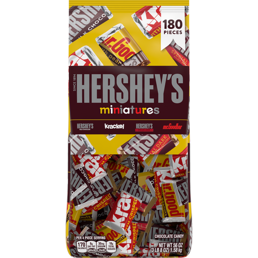 Hershey's Miniatures, Variety Pack, 180 ct