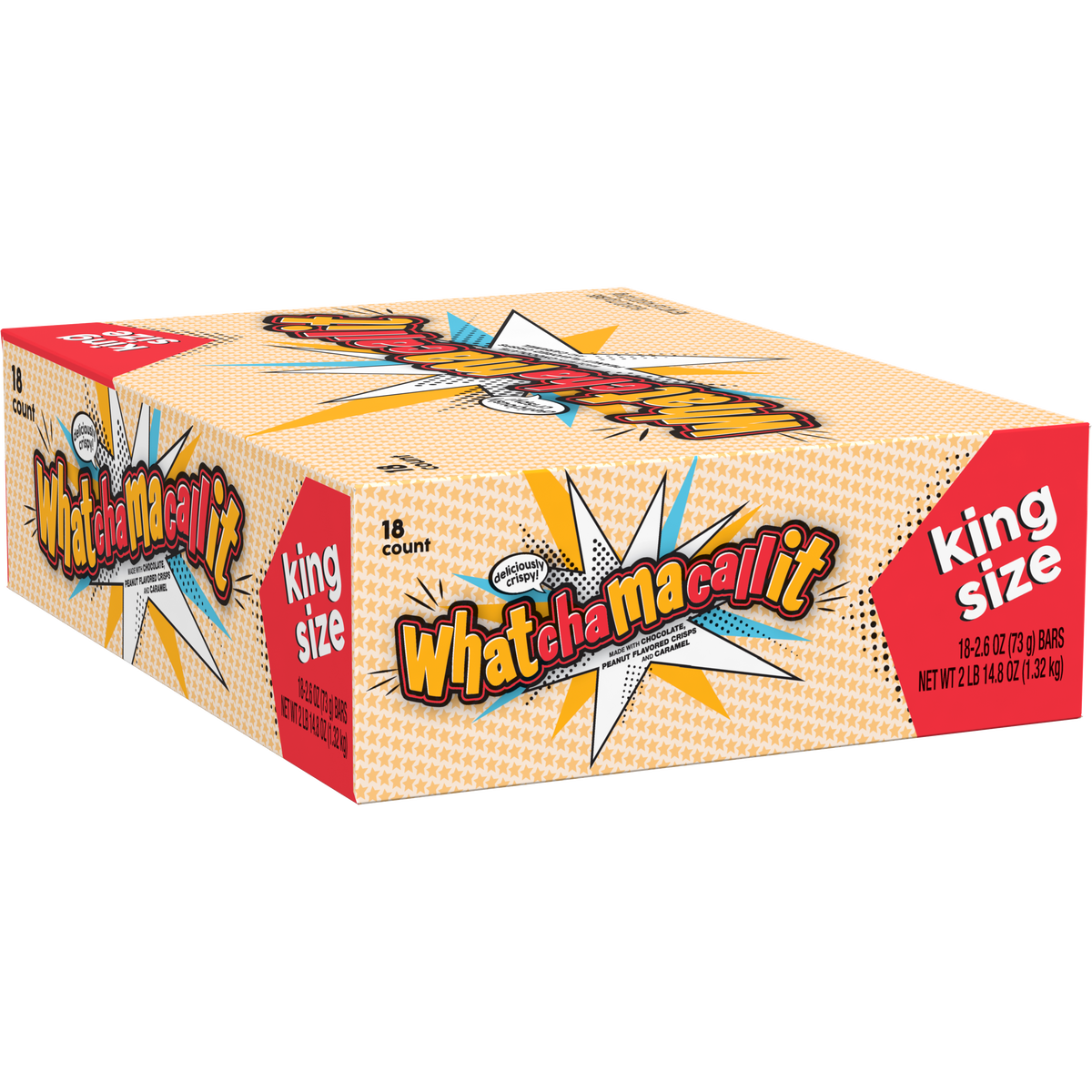 Hershey's Whatchamacallit, King Size, 2.6 oz, 18 ct