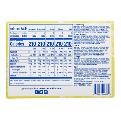 Hi-Chew Fruit Chews, Variety Pack, 1.76 oz, 15 ct