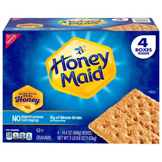 Honey Maid Graham Crackers, 14.4 oz, 4 ct
