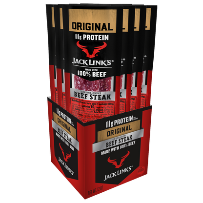 Jack Link's Beef Steaks, Original, 1 oz, 12 ct