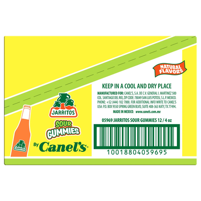 Jarritos Sour Gummies, 4 oz, 12 ct