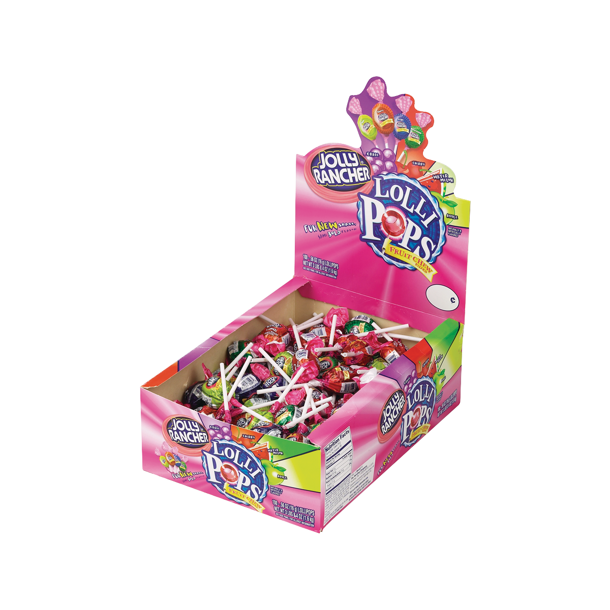 Jolly Rancher Lollipops, Variety Pack, 0.56 oz, 100 ct