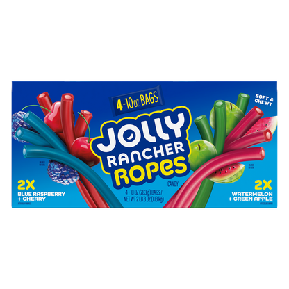 Jolly Rancher Ropes, Variety Pack, 10 oz, 4 ct