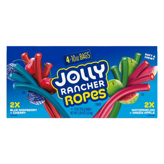 Jolly Rancher Ropes, Variety Pack, 10 oz, 4 ct