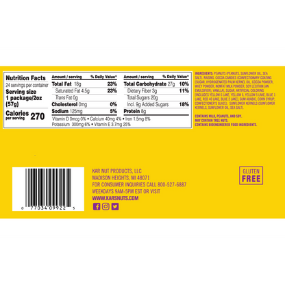 Kar's Trail Mix, Sweet 'N Salty Mix, 2 oz, 24 ct