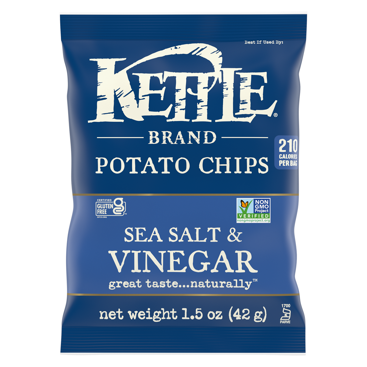 Kettle Chip Brand Potato Chips, Variety Pack, 1.5 oz, 36 ct