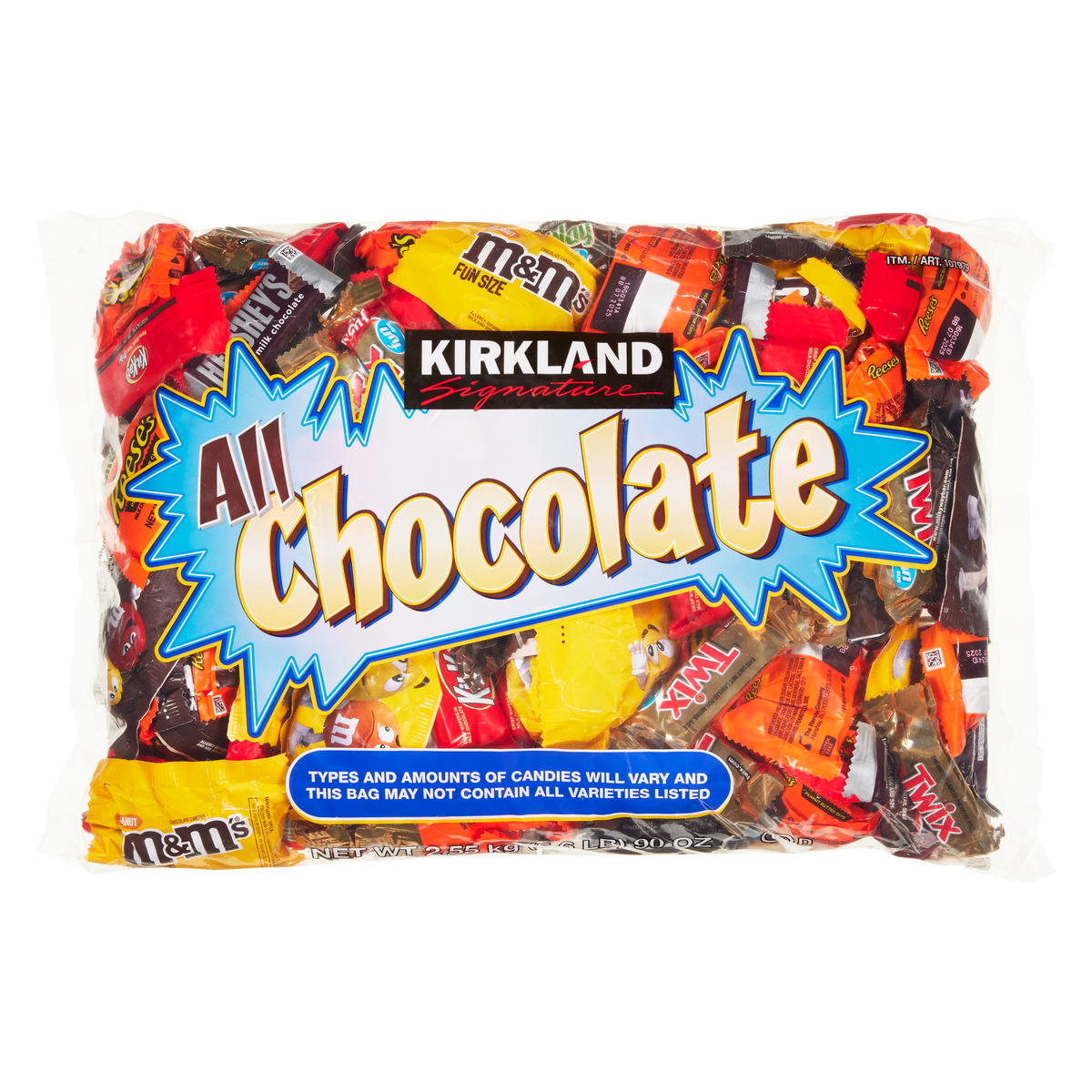 Kirkland Signature All Chocolate Bag, Variety Pack, 90 oz