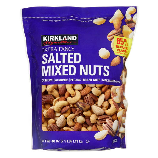 Kirkland Signature Extra Fancy Mixed Nuts, Salted, 40 oz