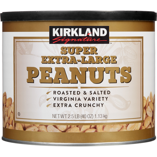 Kirkland Signature Super Extra-Large Peanuts, 2.5 lbs