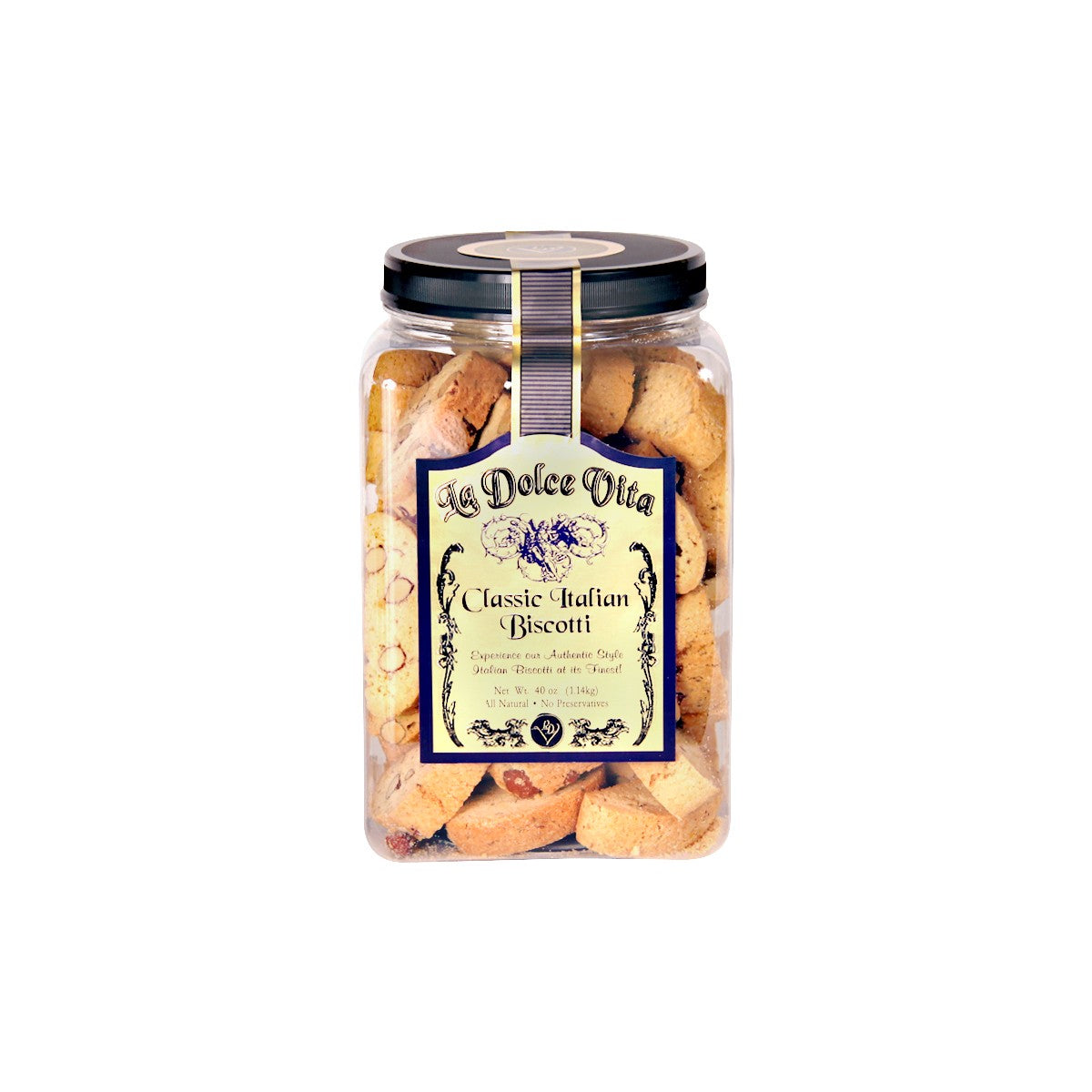 La Dolce Vita Classic Almond Biscotti, 40 oz