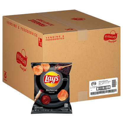 Lay's Potato Chips, Barbecue, 1.5 oz, 64 ct