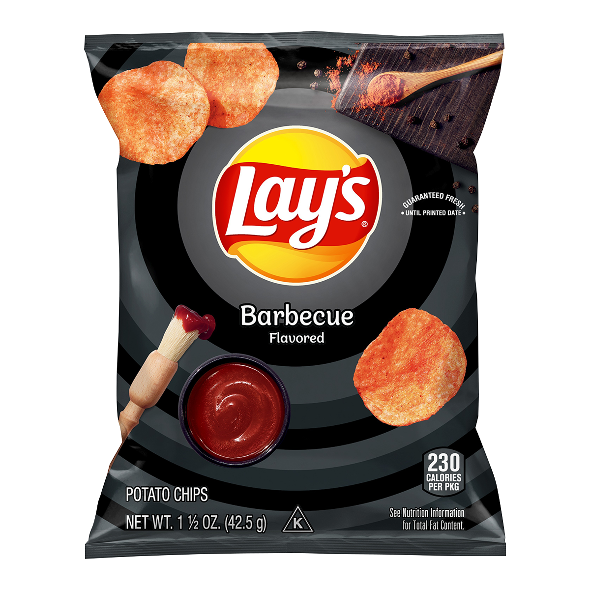 Lay's Potato Chips, Barbecue, 1.5 oz, 64 ct