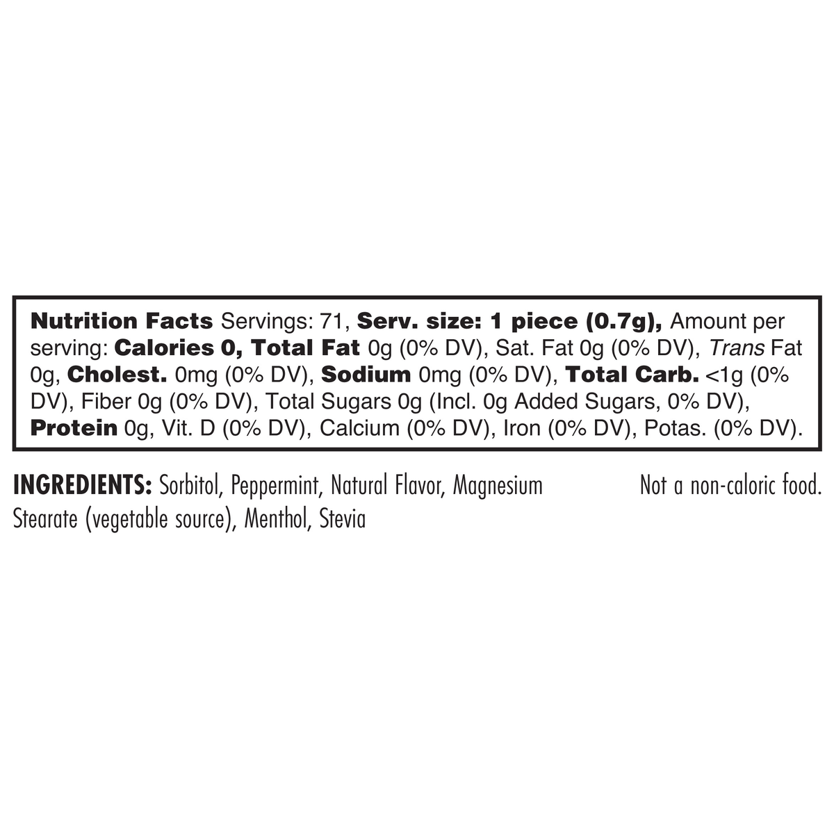 MYNTZ! Sugar Free Breathmints, Wintermint, 1.75 oz, 12 ct