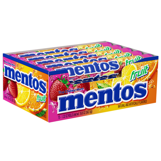Mentos, Fruit, 1.32 oz, 15 ct