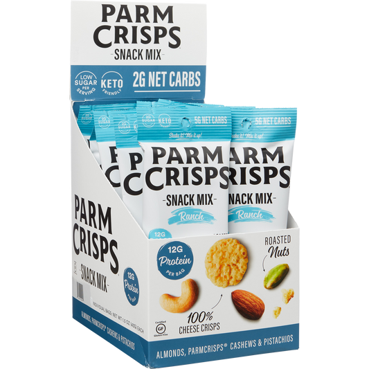 ParmCrisps Snack Mix, Ranch, 1.5 oz, 12 ct