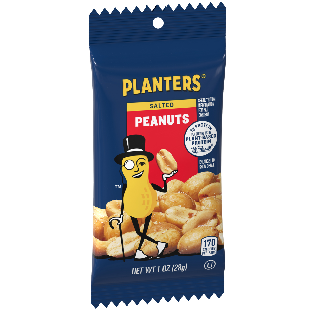 Planters Peanuts, Salted, 1 oz, 48 ct