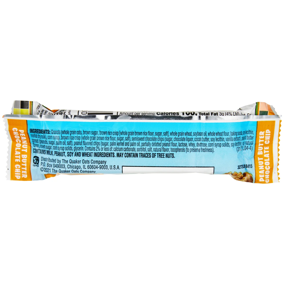 Quaker Chewy Granola Bar, Variety Pack, 0.84 oz, 60 ct