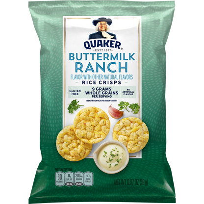 Quaker Rice Crisps, Variety Pack, 36 ct