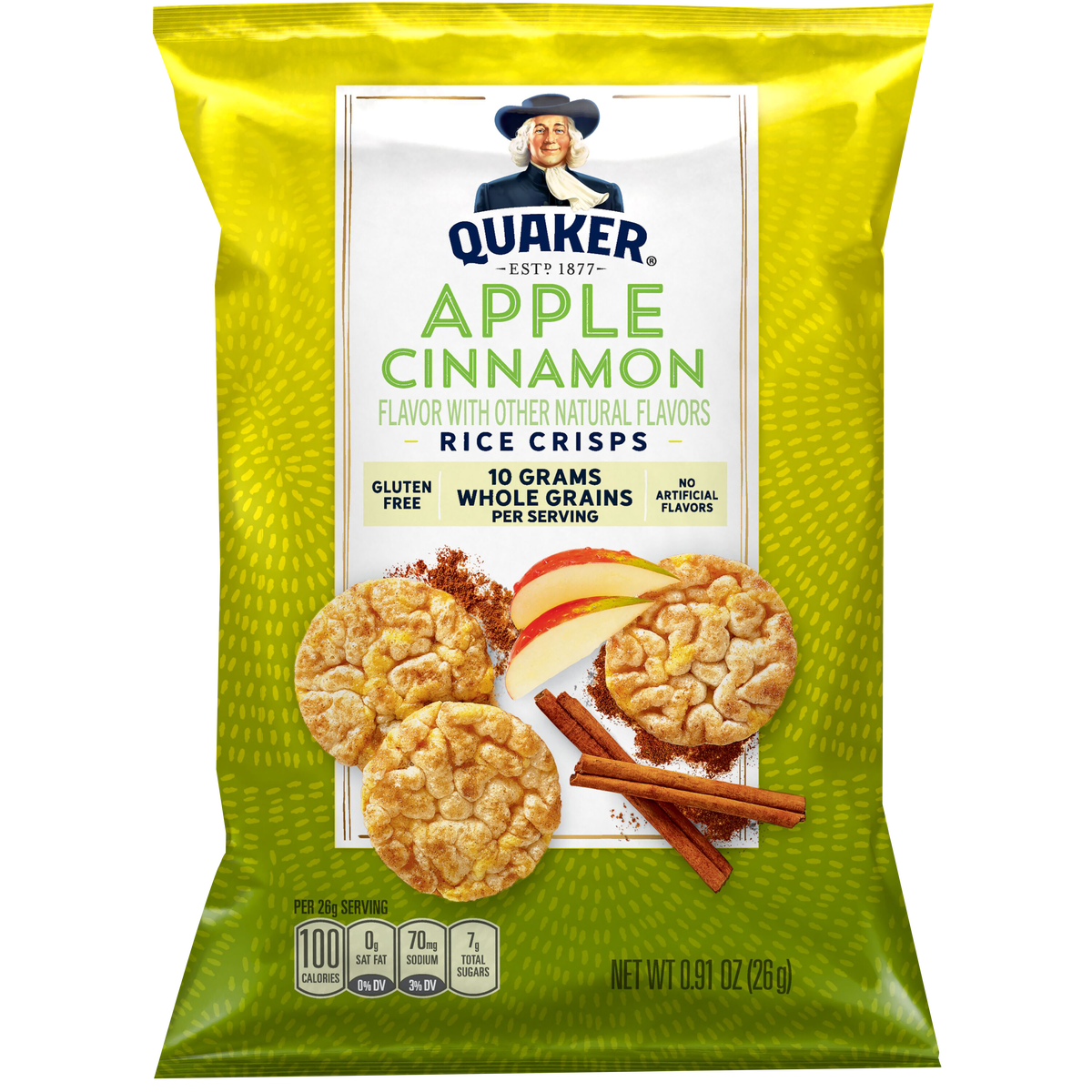 Quaker Rice Crisps, Variety Pack, 36 ct