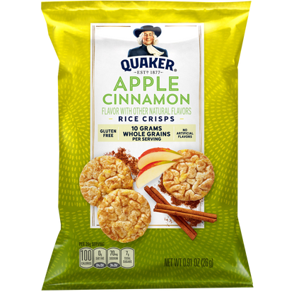 Quaker Rice Crisps, Variety Pack, 36 ct