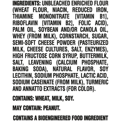 RITZ Cracker Sandwiches, Cheese, 1.35 oz, 40 ct