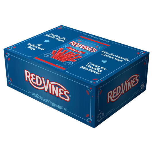 Red Vines Twists, Original Red Licorice Candy, 4 oz, 15 ct