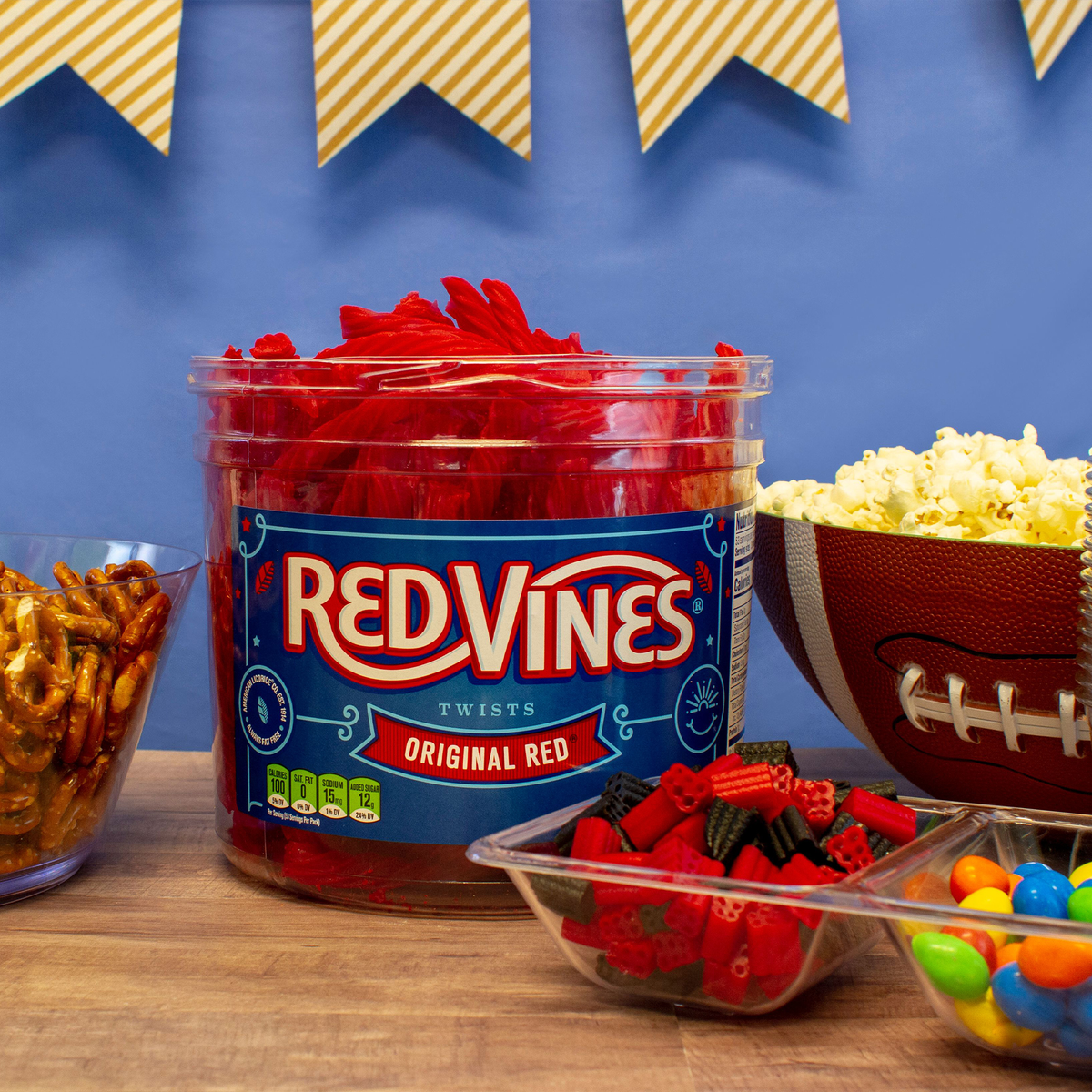 Red Vines Twists, Original Red Licorice Candy, 5.5 lbs