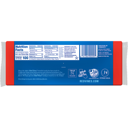 Red Vines Twists, Original Red Licorice Candy, 5 oz, 12 ct