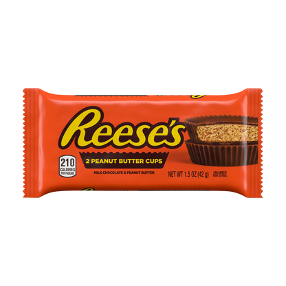 Reese's Peanut Butter Cups, Milk Chocolate, 1.5 oz, 36 ct