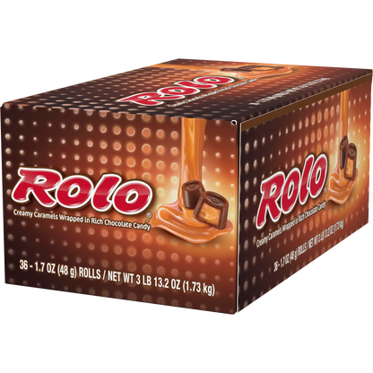 Rolo, Milk Chocolate, 1.7 oz, 36 ct