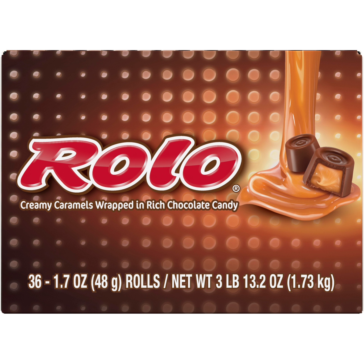 Rolo, Milk Chocolate, 1.7 oz, 36 ct