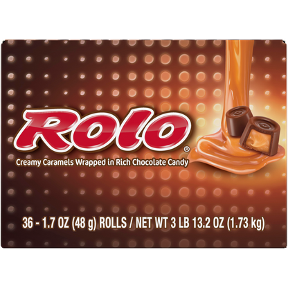Rolo, Milk Chocolate, 1.7 oz, 36 ct