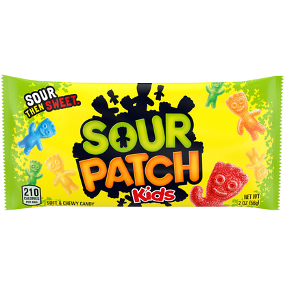 SOUR PATCH KIDS Soft & Chewy Candy, 2 oz, 24 ct