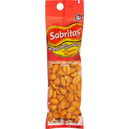 Sabritas Peanuts, Variety Pack, 1.625 oz, 30 ct